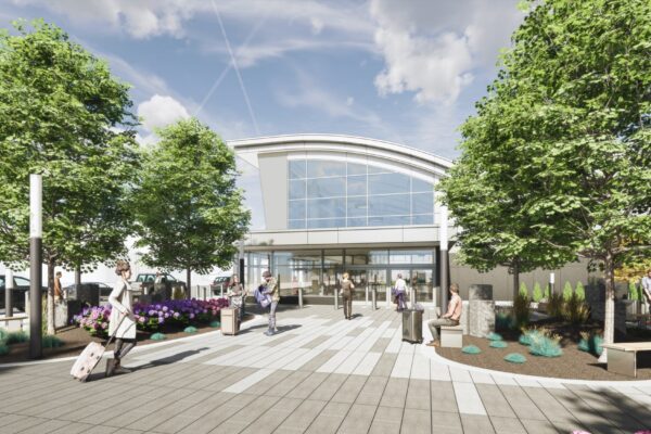 Exterior - Concourse C Landside Ticketing Plaza