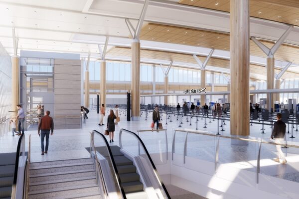 Future Phases - Central Hall security checkpoint