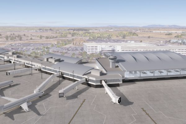 Future Phases - Exterior from airside