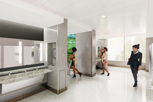 Interior - Concourse Restrooms
